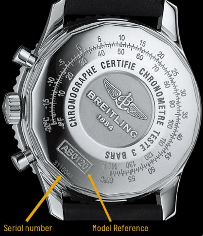 breitling serial number type